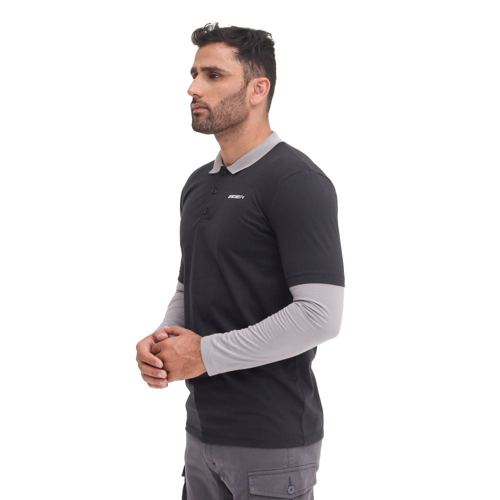 EIGER Paparanga Long-Sleeved Polo Shirt