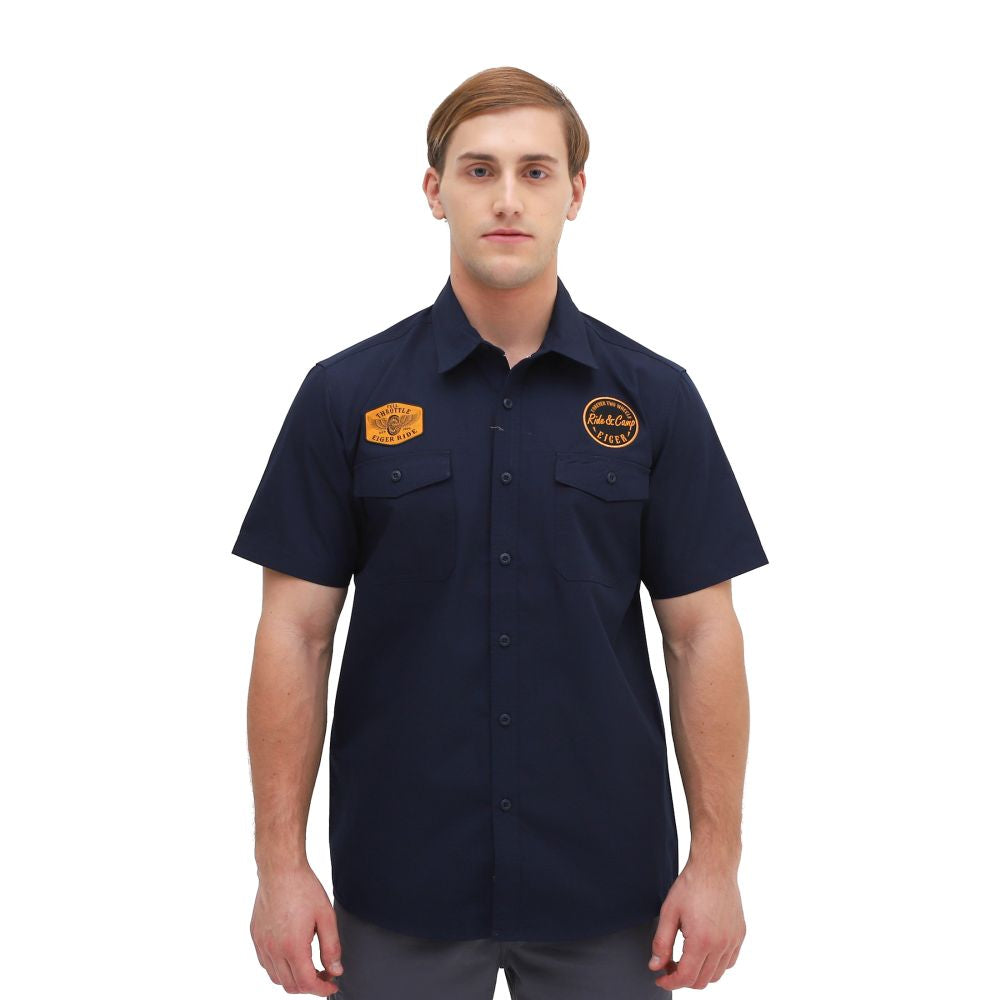 EIGER Louisiana Way Short-Sleeved Shirt