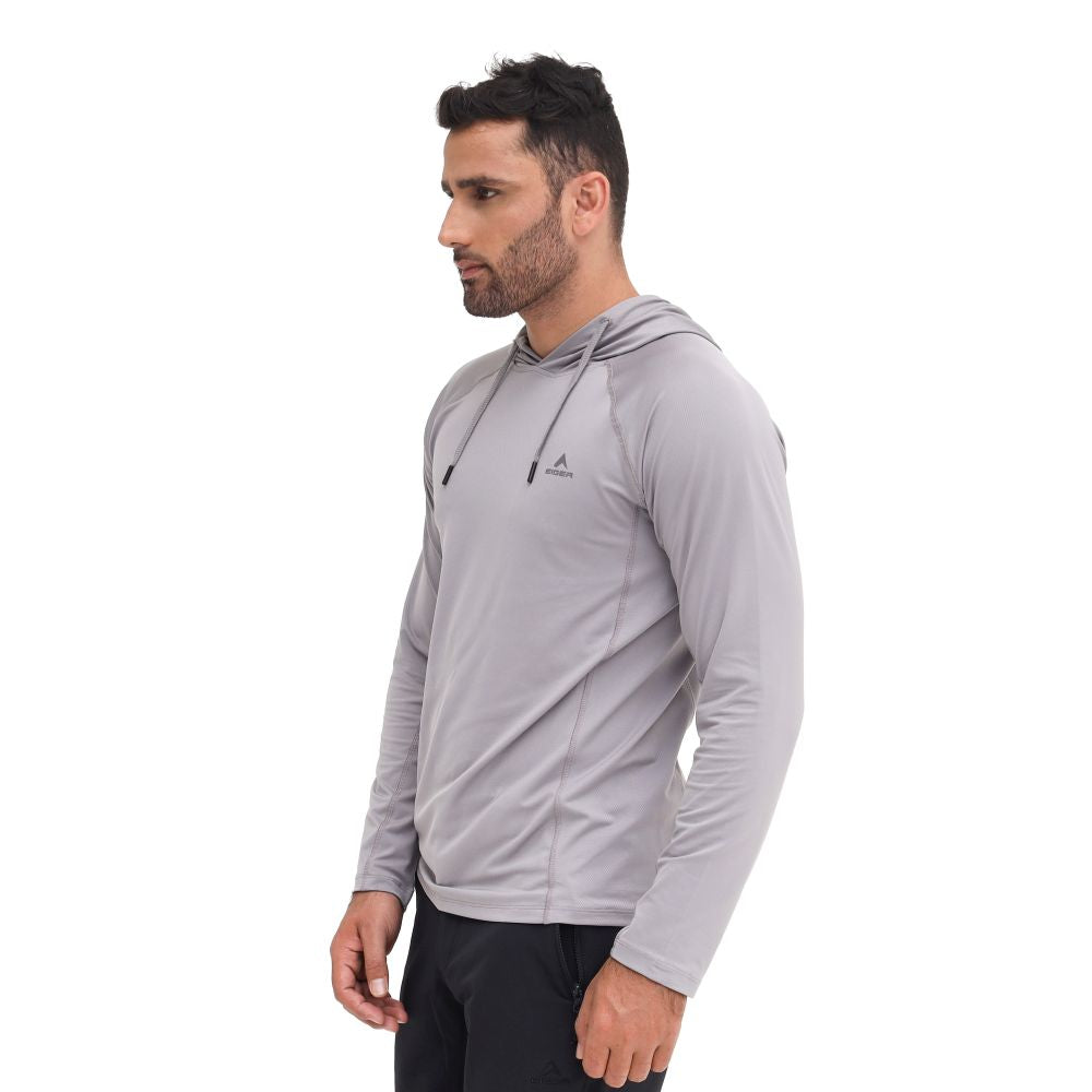 EIGER Mens Tropple Hoodie 2.0 Long-Sleeved T-Shirt