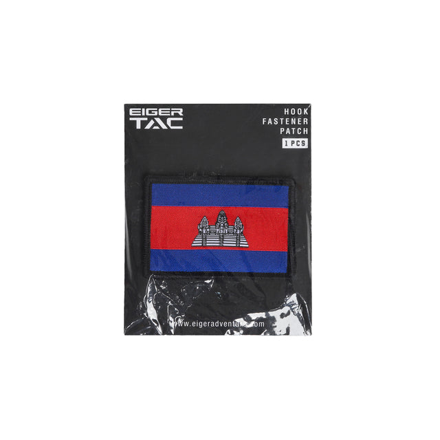 EIGER Cambodia Flag Patch