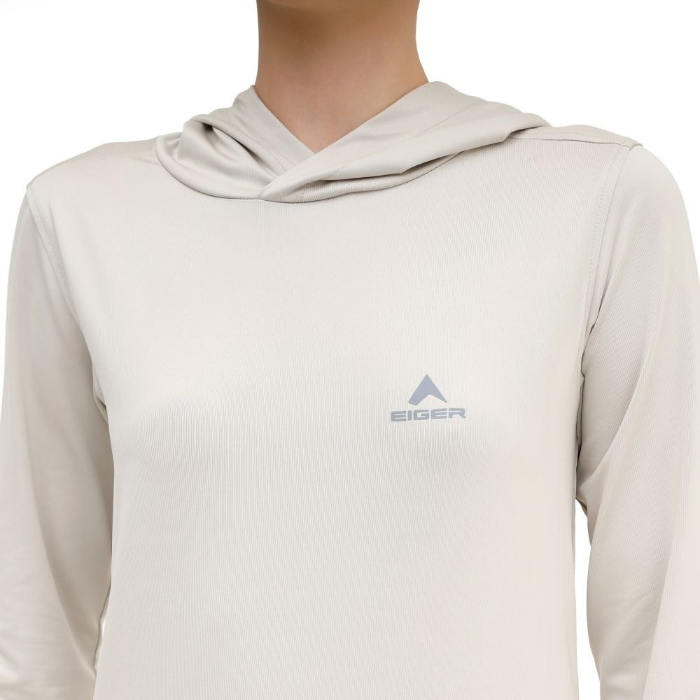 EIGER Kelly Long-Sleeved Hooded T-Shirt
