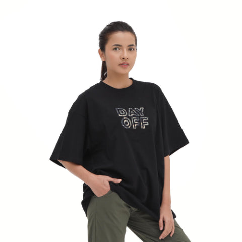 EIGER Women Varsha Super Oversized Graphic Tee