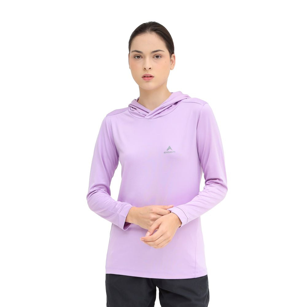 EIGER Kelly Long-Sleeved Hooded T-Shirt