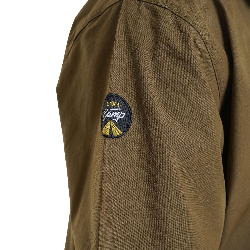 EIGER Riverton Half Button Short-Sleeved Shirt