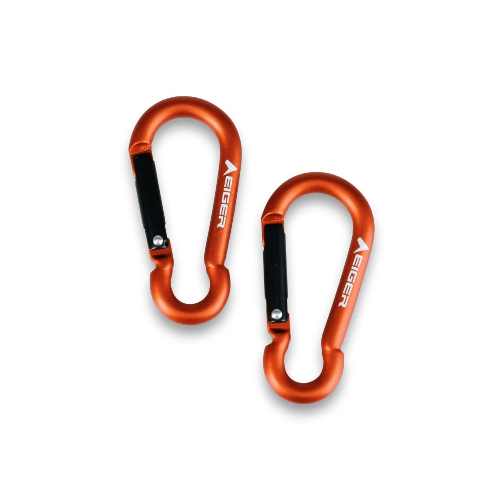 EIGER Pear Shape Carabiner Keychain (5mm x 2 Pcs)