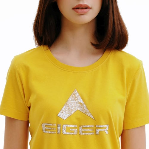 EIGER WS Fleur Logo Short-Sleeved T-Shirt