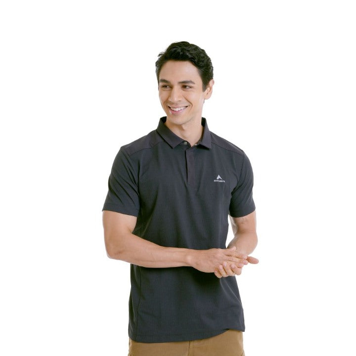 EIGER Mens R.Tripa Short-Sleeved Polo Shirt