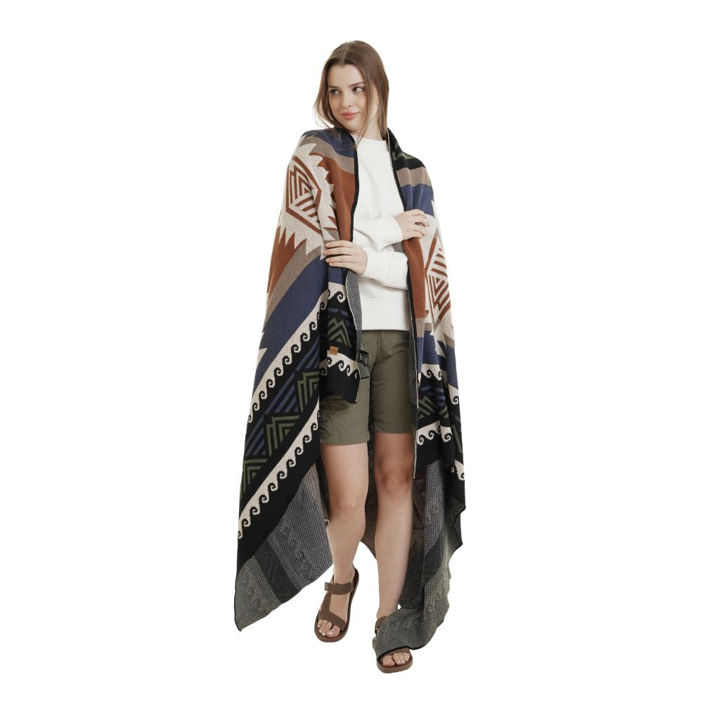EIGER Pattern Knitting Blanket