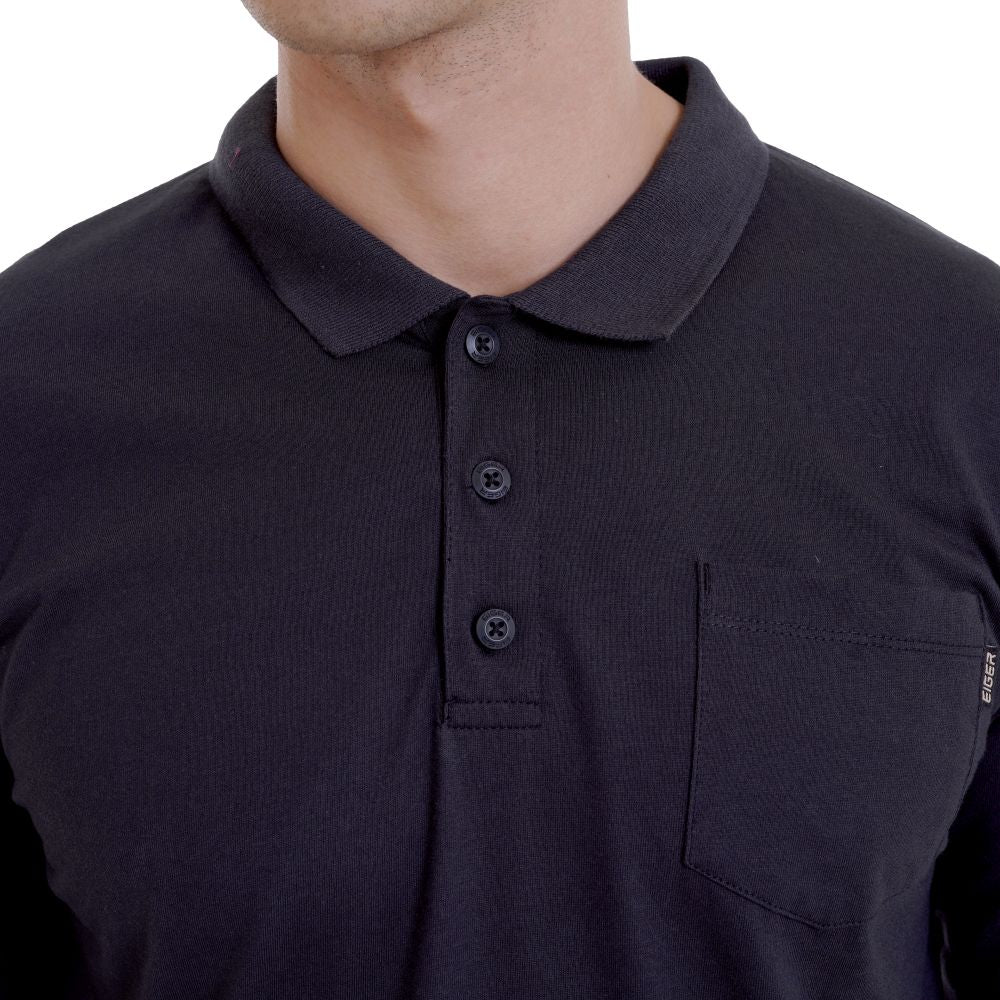 EIGER Skoon Long-Sleeved Polo Shirt