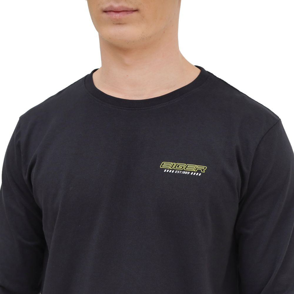 EIGER Pewter Long-Sleeved T-Shirt