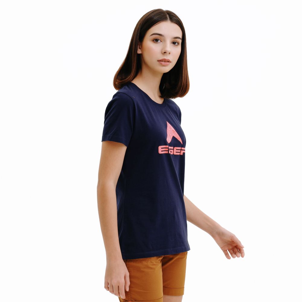 EIGER WS Fleur Logo Short-Sleeved T-Shirt