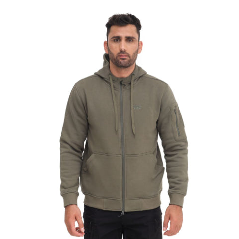 EIGER Mens Sweat Jacket Tactical