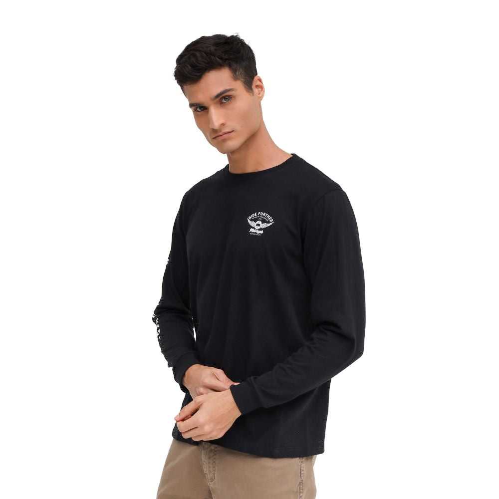 EIGER Crank Up Your Engine Long-Sleeved T-Shirt