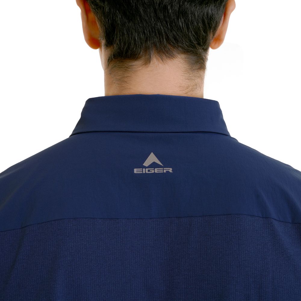 EIGER Mens R.Tripa Short-Sleeved Polo Shirt