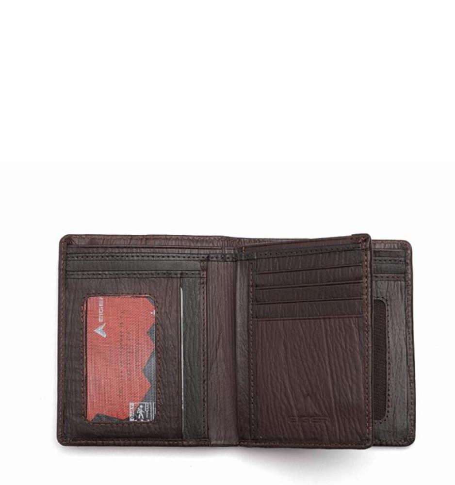 EIGER D.Leather Vert Stormy 2L Wallet