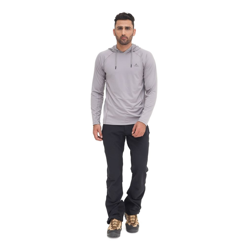 EIGER Mens Tropple Hoodie 2.0 Long-Sleeved T-Shirt