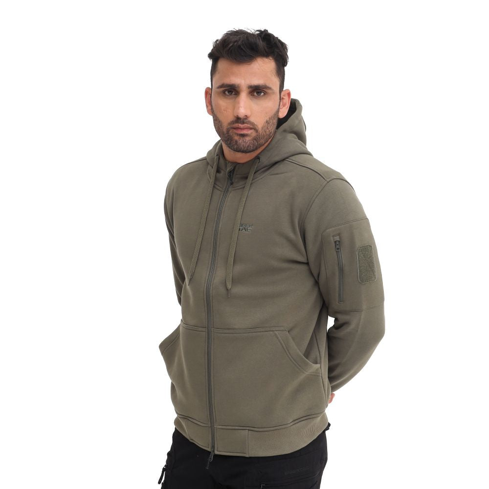 EIGER Mens Sweat Jacket Tactical