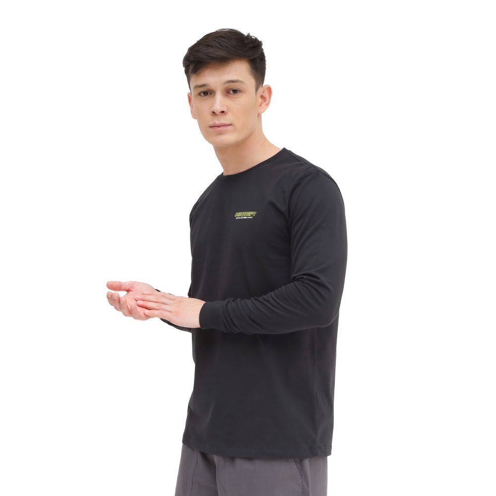 EIGER Pewter Long-Sleeved T-Shirt