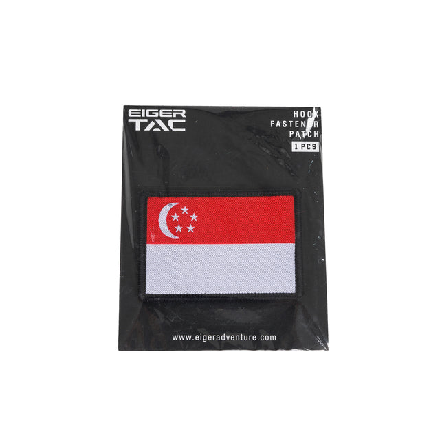 EIGER Singapore Flag Patch
