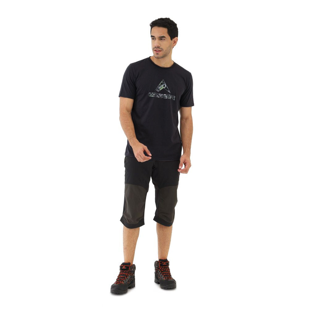 EIGER Carabiner Logo Short-Sleeved T-Shirt