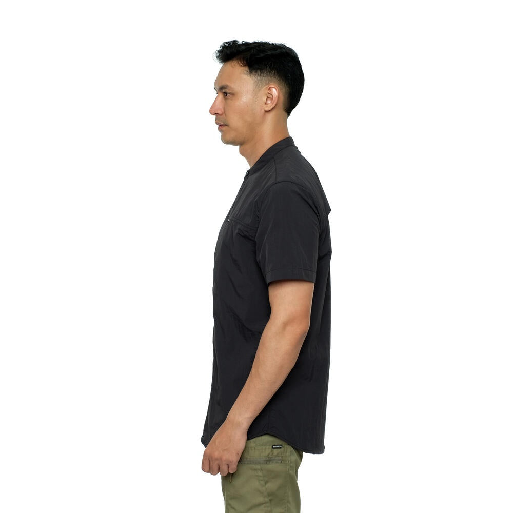 EIGER Obsidian Stand Collar Ss Shirt