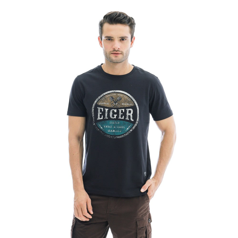 EIGER Custom Machine Short-Sleeved RD T-Shirt