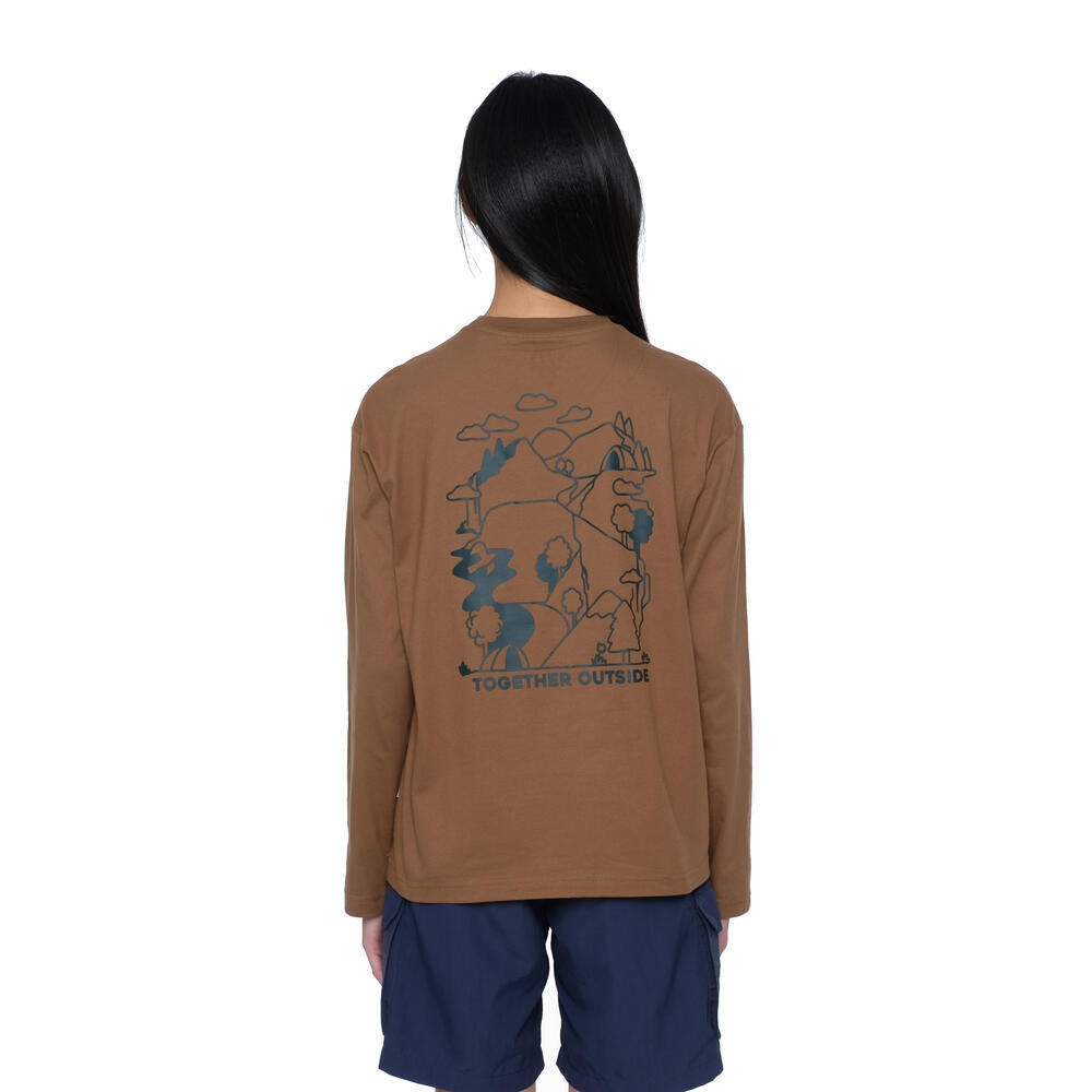 EIGER Women Virere Graphic Ls Tees