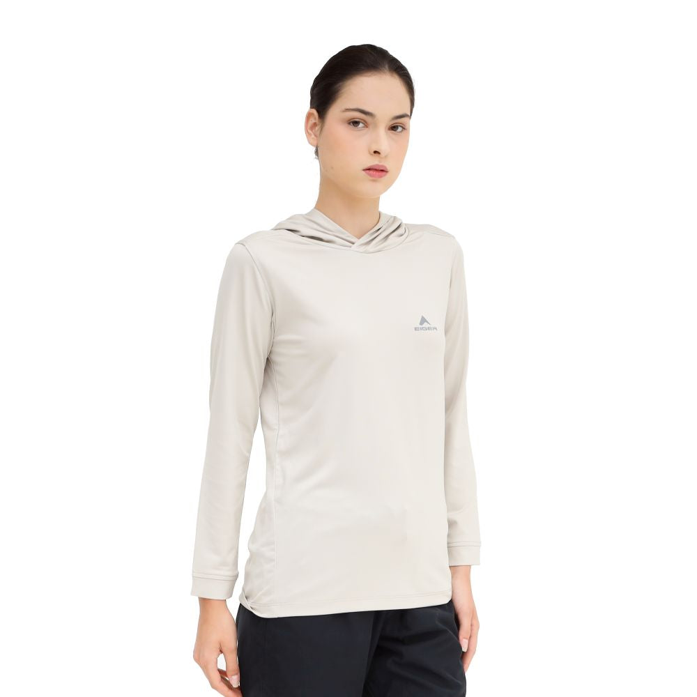 EIGER Kelly Long-Sleeved Hooded T-Shirt