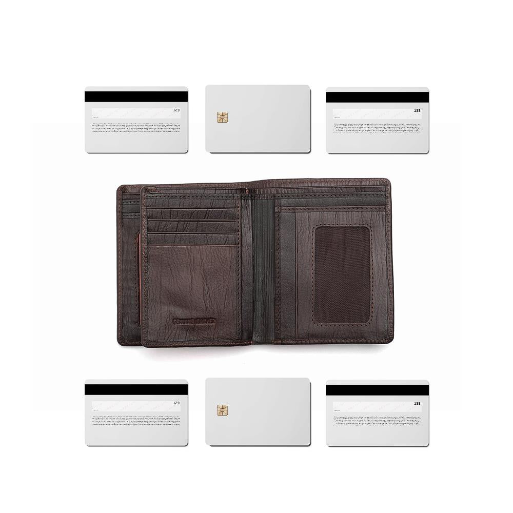 EIGER D.Leather Vert Stormy 2L Wallet
