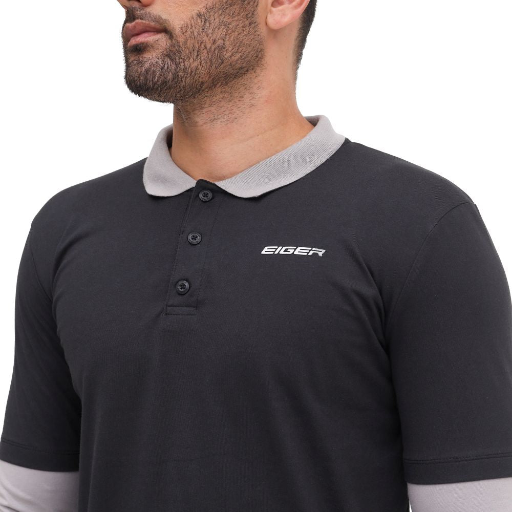 EIGER Paparanga Long-Sleeved Polo Shirt