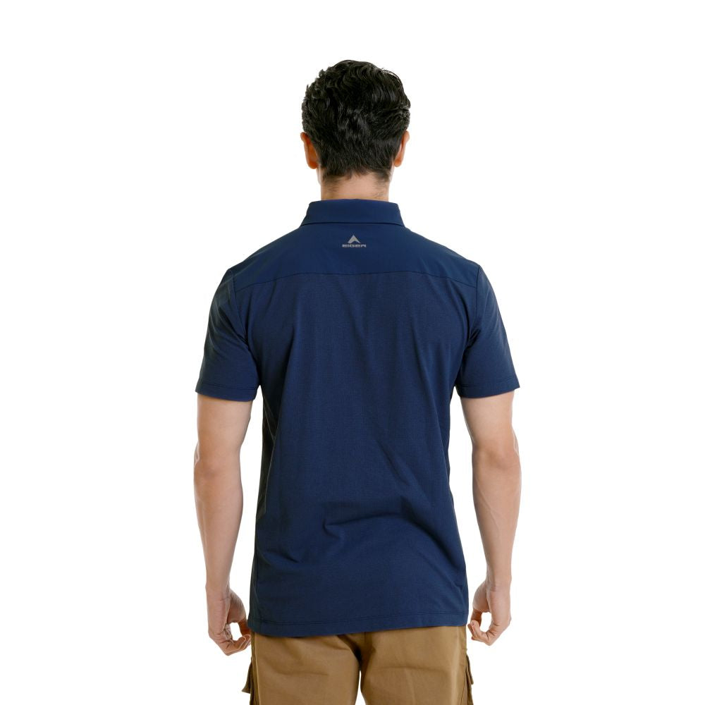 EIGER Mens R.Tripa Short-Sleeved Polo Shirt