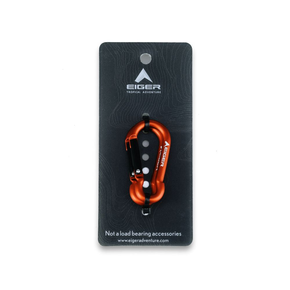 EIGER Pear Shape Carabiner Keychain (5mm x 2 Pcs)