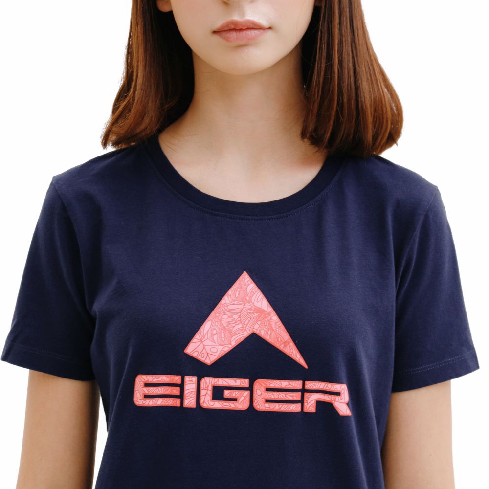 EIGER WS Fleur Logo Short-Sleeved T-Shirt