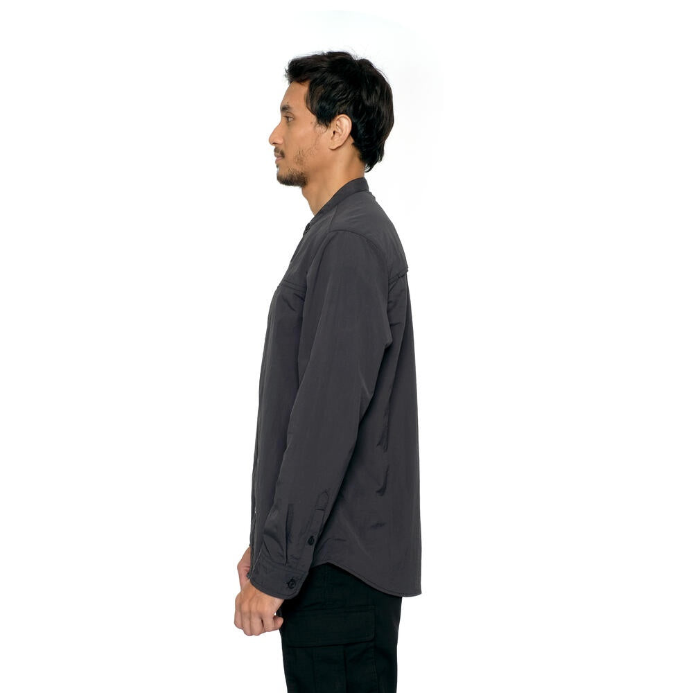 EIGER Obsidian Stand Collar Ls Shirt