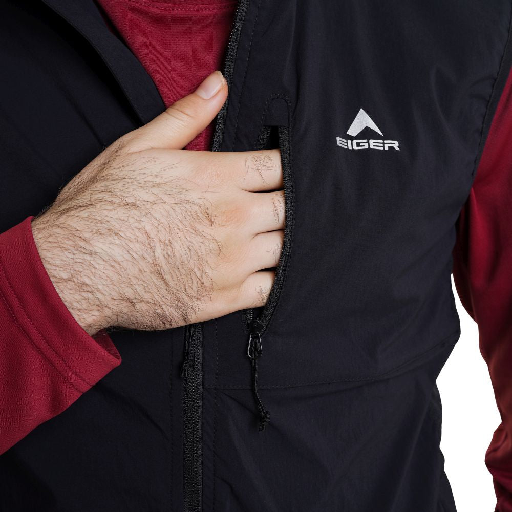 EIGER Mens Lumula Windrun Vest