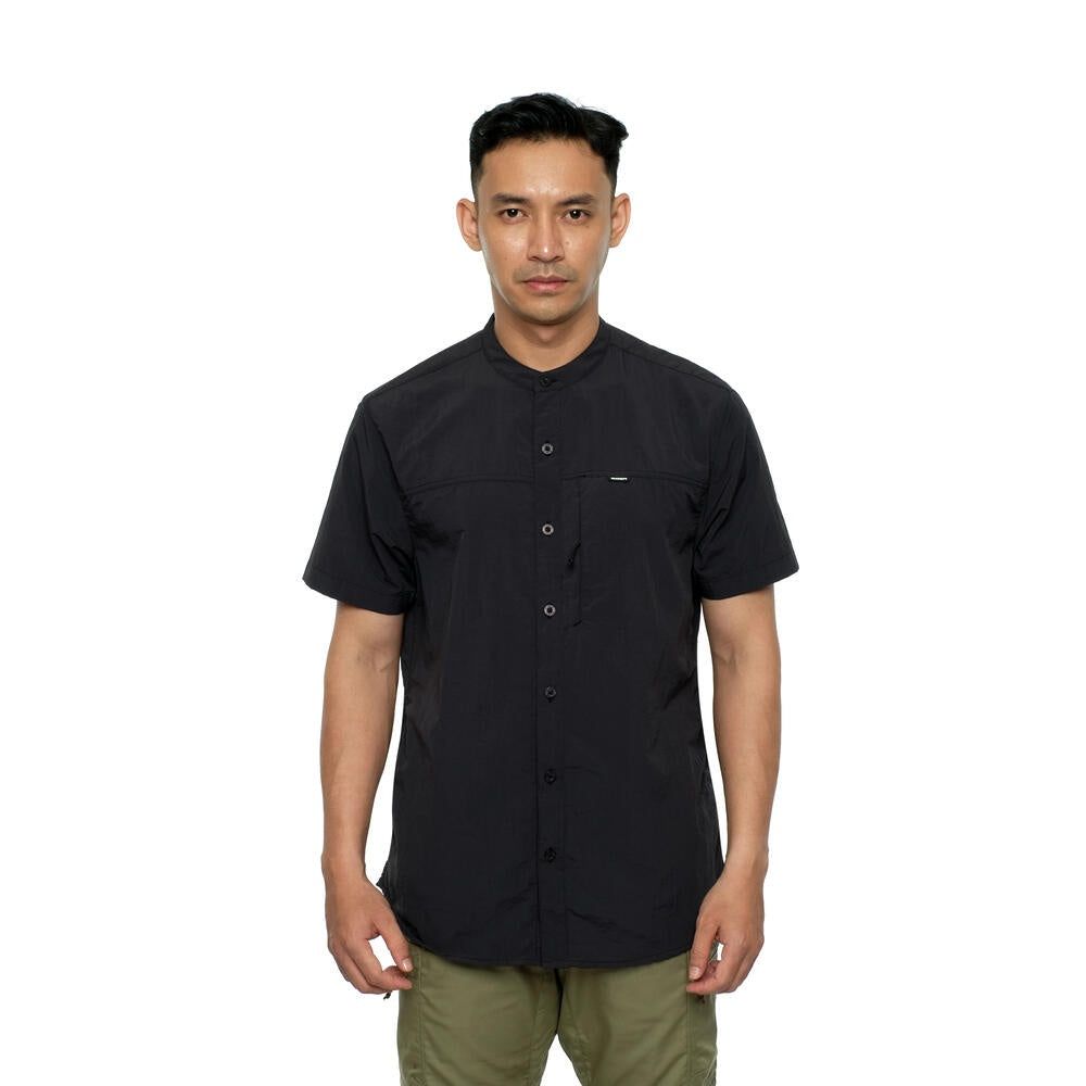 EIGER Obsidian Stand Collar Ss Shirt