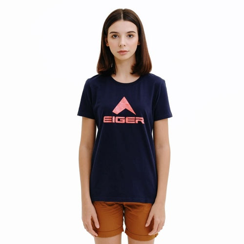 EIGER WS Fleur Logo Short-Sleeved T-Shirt