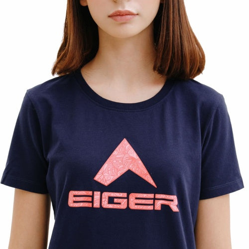 EIGER WS Fleur Logo Short-Sleeved T-Shirt