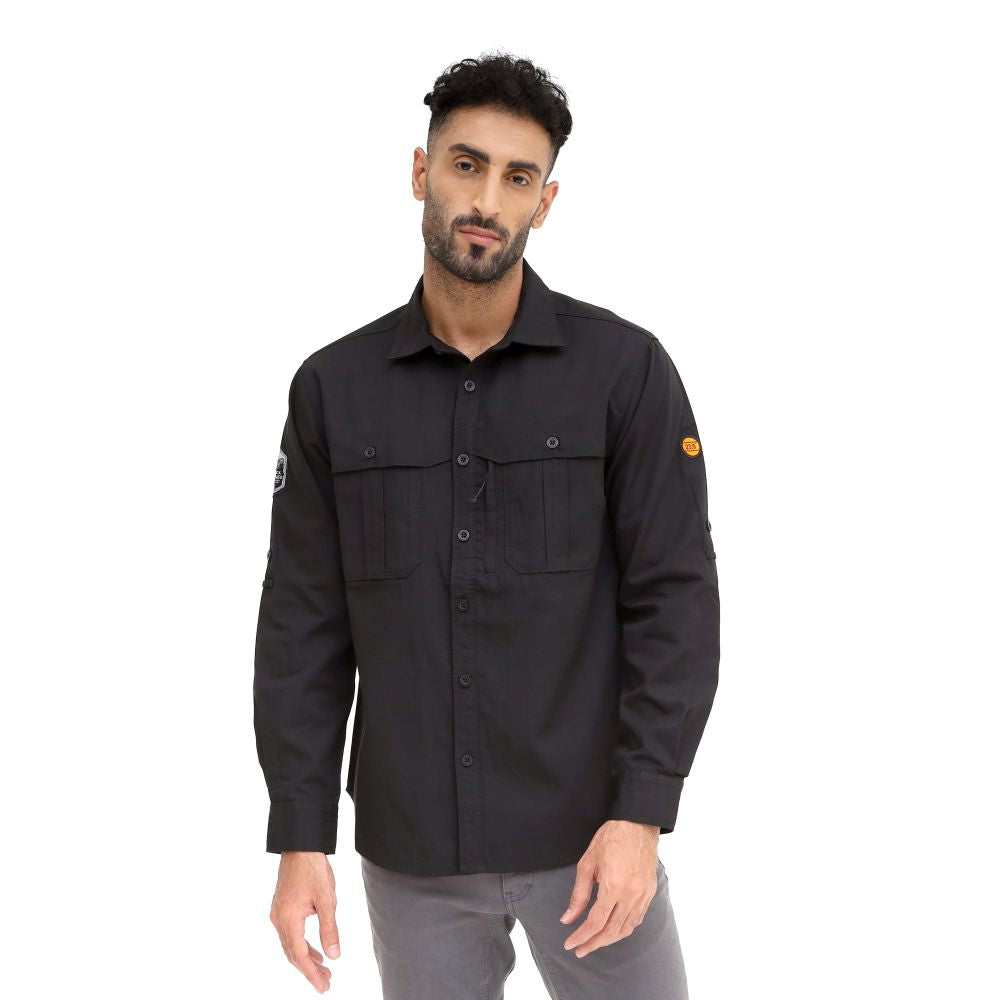 EIGER Ambition Tropic BLK Borneo F1 Long-Sleeved Shirt
