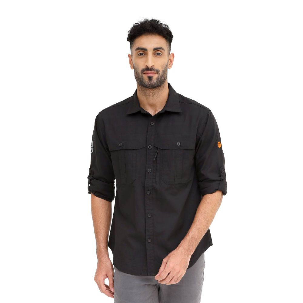 EIGER Ambition Tropic BLK Borneo F1 Long-Sleeved Shirt