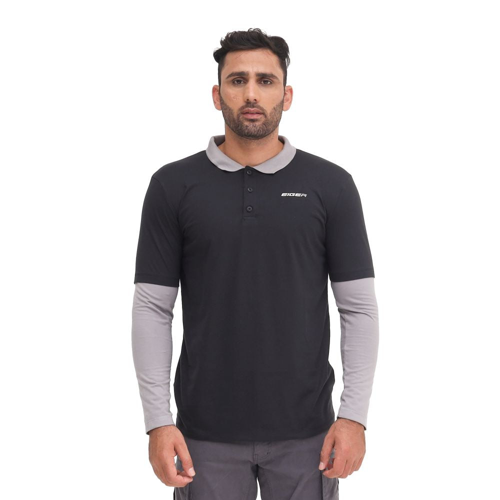 EIGER Paparanga Long-Sleeved Polo Shirt