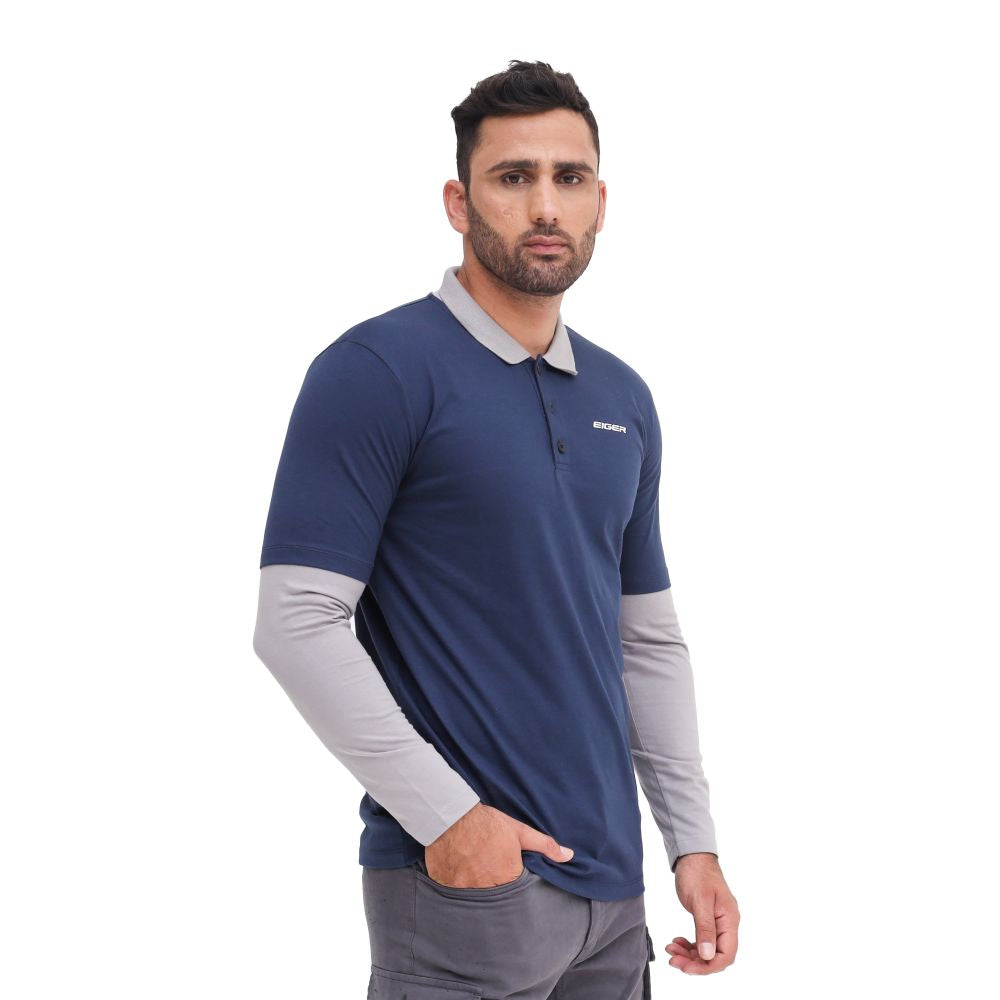 EIGER Paparanga Long-Sleeved Polo Shirt