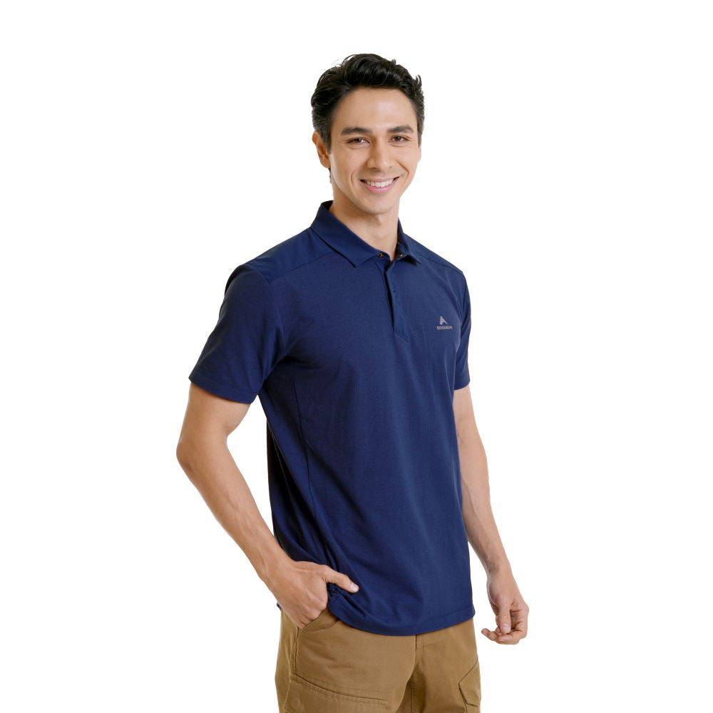 EIGER Mens R.Tripa Short-Sleeved Polo Shirt