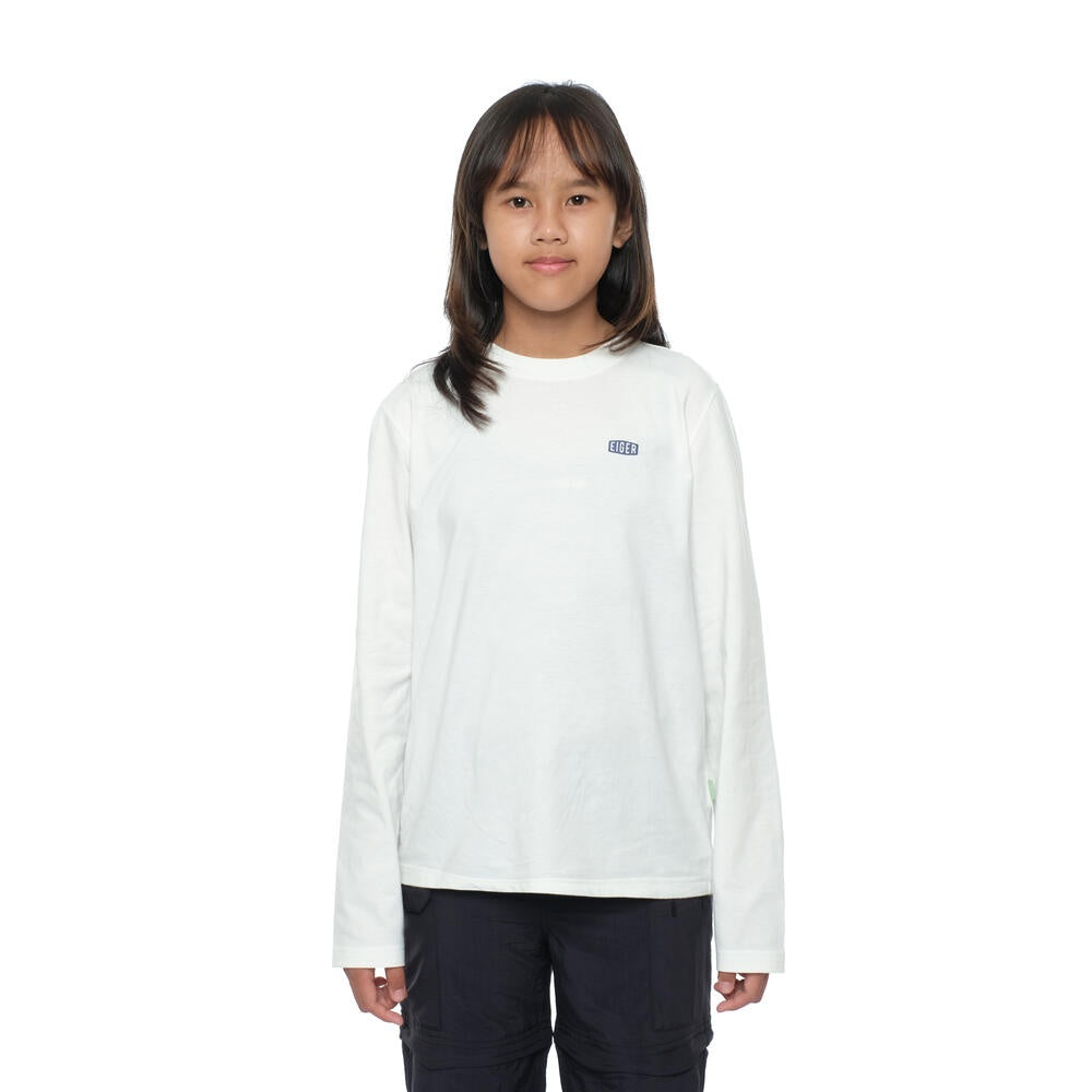 EIGER Junior Virere Graphic LS Tees