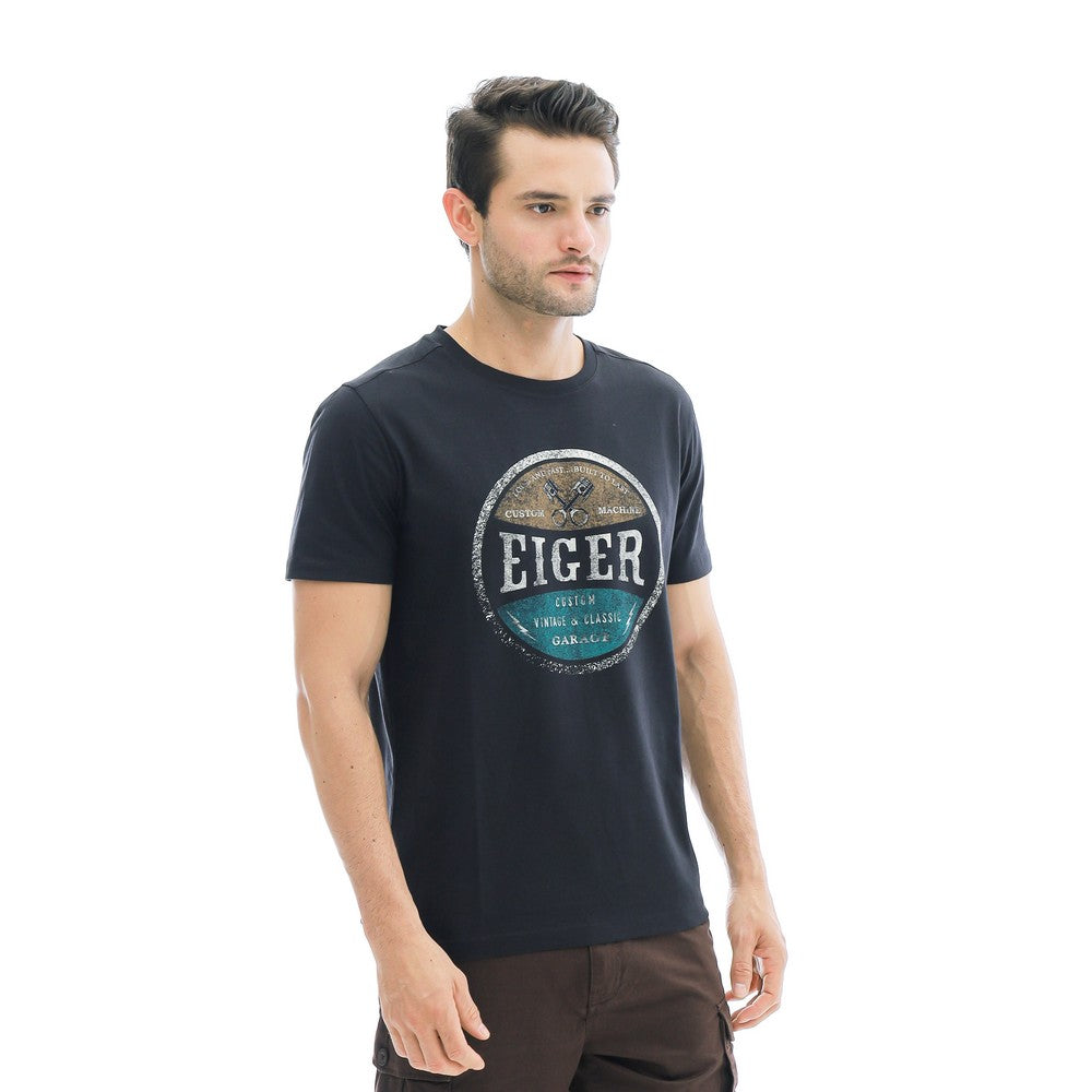 EIGER Custom Machine Short-Sleeved RD T-Shirt