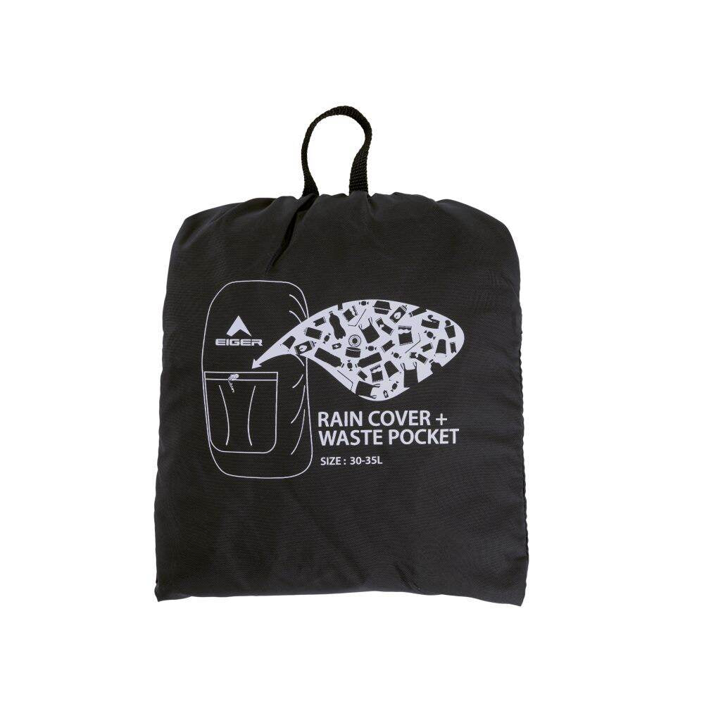 EIGER Rain Cover + Waste Pocket 30-35 L SW