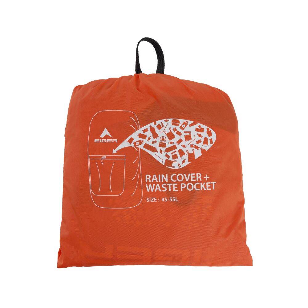 EIGER Rain Cover Waste Pocket 45-55L SW