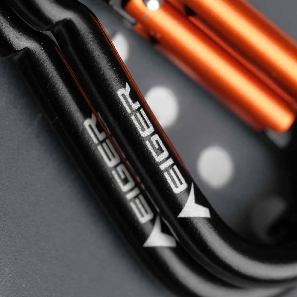 EIGER Pear Shape Carabiner Keychain (5mm x 2 Pcs)