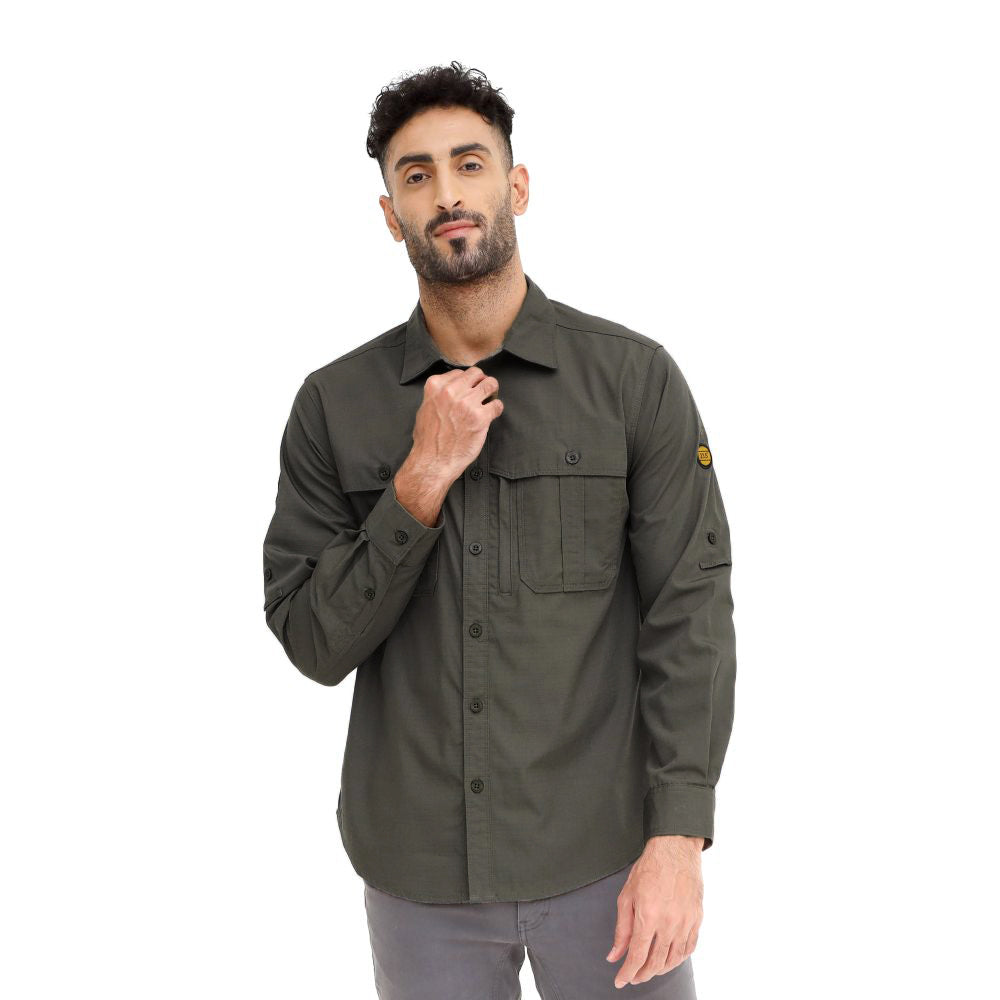 EIGER Ambition Tropic BLK Borneo F1 Long-Sleeved Shirt