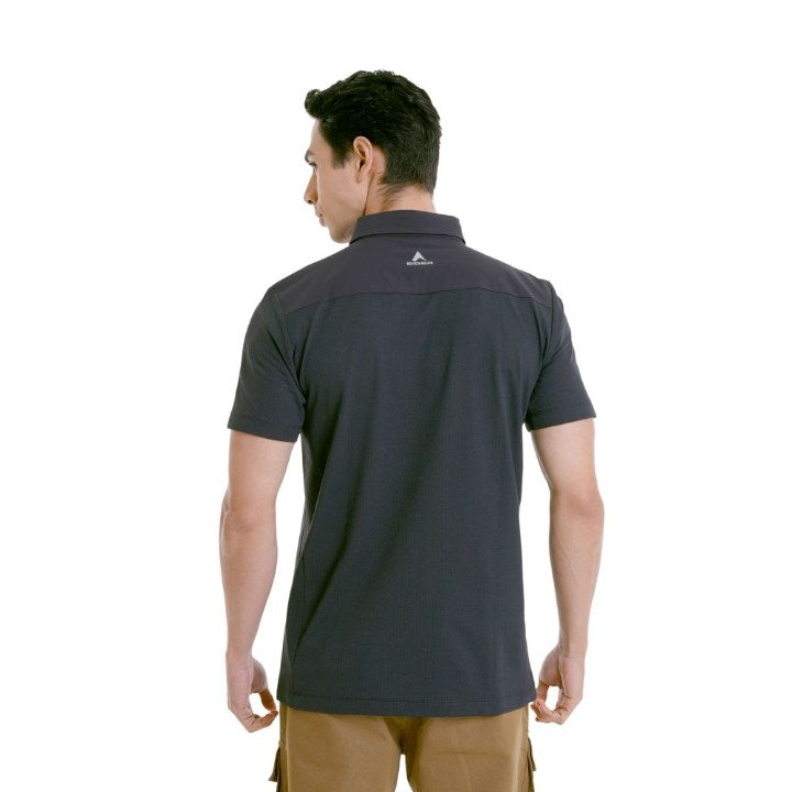 EIGER Mens R.Tripa Short-Sleeved Polo Shirt